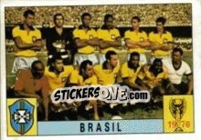 Figurina Team - FIFA World Cup Mexico 1970 - Panini