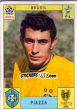 Sticker Piazza - FIFA World Cup Mexico 1970 n. 176 - Panini