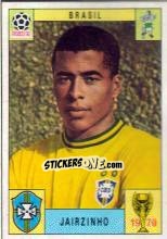 Sticker Jairzinho - FIFA World Cup Mexico 1970 n. 177 - Panini