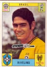 Sticker Rivelino - FIFA World Cup Mexico 1970 n. 182 - Panini