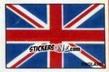 Sticker Flag - FIFA World Cup Mexico 1970 n. 185 - Panini