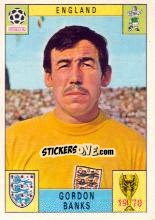 Cromo Gordon Banks - FIFA World Cup Mexico 1970 - Panini