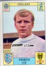 Cromo Francis Lee - FIFA World Cup Mexico 1970 n. 195 - Panini