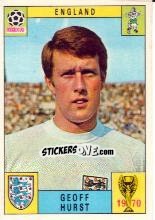 Sticker Geoff Hurst - FIFA World Cup Mexico 1970 n. 199 - Panini