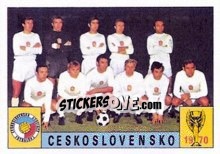 Sticker Team - FIFA World Cup Mexico 1970 n. 205 - Panini