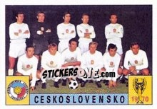 Sticker Team - FIFA World Cup Mexico 1970 - Panini