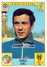 Sticker Karel Jokl - FIFA World Cup Mexico 1970 - Panini