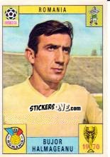 Sticker Bujor Halmageanu - FIFA World Cup Mexico 1970 - Panini