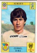 Sticker Cornel Dinu - FIFA World Cup Mexico 1970 - Panini