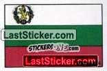 Sticker Flag - FIFA World Cup Mexico 1970 - Panini