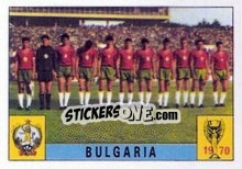 Sticker Team - FIFA World Cup Mexico 1970 - Panini