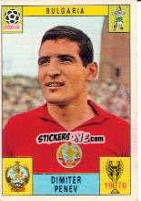 Sticker Dimiter Penev - FIFA World Cup Mexico 1970 n. 238 - Panini