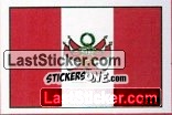 Sticker Flag - FIFA World Cup Mexico 1970 - Panini