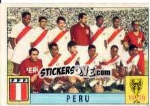Figurina Team - FIFA World Cup Mexico 1970 - Panini