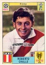 Sticker Roberto Challe - FIFA World Cup Mexico 1970 n. 253 - Panini