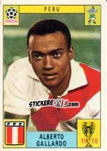 Sticker Alberto Gallardo - FIFA World Cup Mexico 1970 n. 257 - Panini