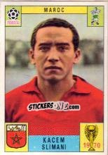 Cromo Kacem Slimani - FIFA World Cup Mexico 1970 - Panini
