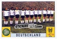 Cromo Team - FIFA World Cup Mexico 1970 - Panini