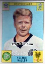 Sticker Helmut Haller - FIFA World Cup Mexico 1970 n. 282 - Panini