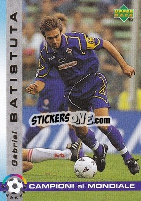 Cromo Gabriel Omar Batistuta