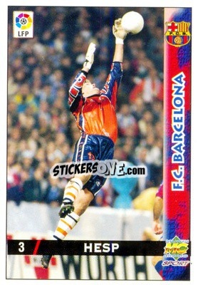 Sticker Hesp - Las Fichas De La Liga 1998-1999 n. 3 - Mundicromo