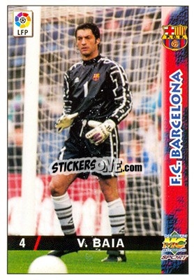 Sticker Vitor Baia - Las Fichas De La Liga 1998-1999 n. 4 - Mundicromo