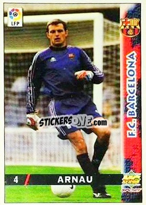 Cromo Arnau - Las Fichas De La Liga 1998-1999 - Mundicromo