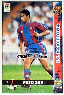 Figurina Reiziger - Las Fichas De La Liga 1998-1999 - Mundicromo