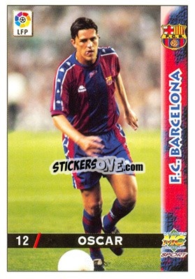 Sticker Oscar - Las Fichas De La Liga 1998-1999 n. 12a - Mundicromo