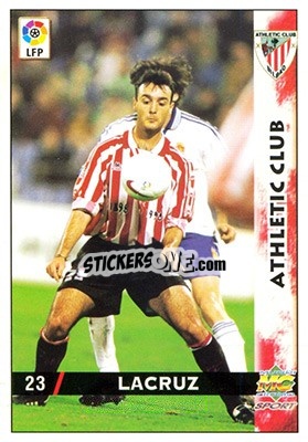 Figurina Lacruz - Las Fichas De La Liga 1998-1999 - Mundicromo