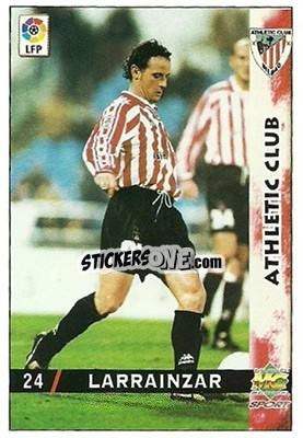 Cromo Larrainzar - Las Fichas De La Liga 1998-1999 n. 24 - Mundicromo
