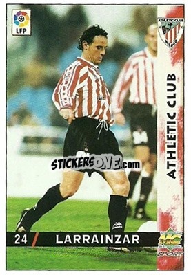 Cromo Larrainzar - Las Fichas De La Liga 1998-1999 - Mundicromo