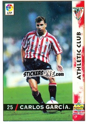 Sticker Carlos Garcia - Las Fichas De La Liga 1998-1999 - Mundicromo