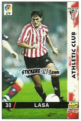 Sticker Lasa - Las Fichas De La Liga 1998-1999 - Mundicromo