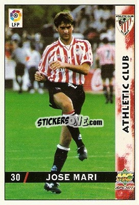 Sticker Jose Mari - Las Fichas De La Liga 1998-1999 - Mundicromo