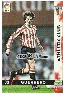 Sticker Julen Guerrero - Las Fichas De La Liga 1998-1999 n. 33 - Mundicromo