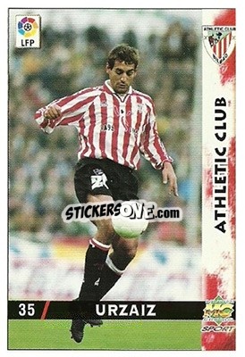 Sticker Urzaiz - Las Fichas De La Liga 1998-1999 n. 35 - Mundicromo