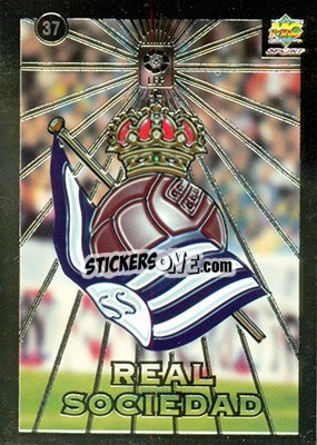 Sticker Real Sociedad - Las Fichas De La Liga 1998-1999 n. 37 - Mundicromo