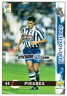 Sticker Pikabea - Las Fichas De La Liga 1998-1999 - Mundicromo