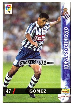 Cromo Juan Gómez - Las Fichas De La Liga 1998-1999 n. 47 - Mundicromo