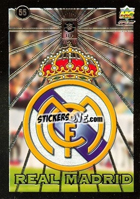 Sticker Real Madrid - Las Fichas De La Liga 1998-1999 n. 55 - Mundicromo