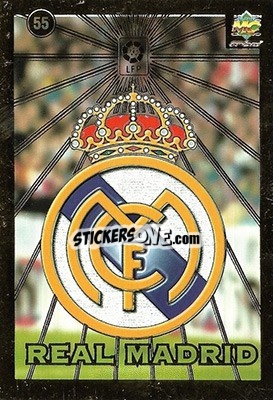 Sticker Real Madrid - Las Fichas De La Liga 1998-1999 n. 55err - Mundicromo