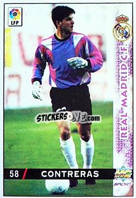 Sticker Contreras - Las Fichas De La Liga 1998-1999 n. 58 - Mundicromo