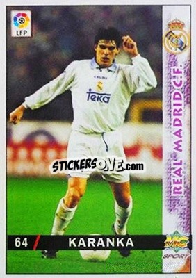 Cromo Karanka - Las Fichas De La Liga 1998-1999 - Mundicromo