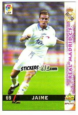 Sticker Jaime - Las Fichas De La Liga 1998-1999 n. 69 - Mundicromo