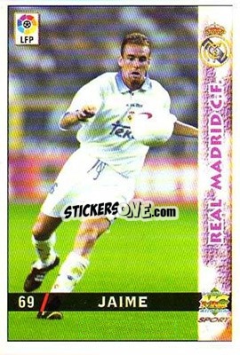 Cromo Jaime - Las Fichas De La Liga 1998-1999 - Mundicromo