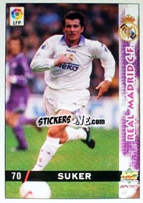 Sticker Suker - Las Fichas De La Liga 1998-1999 - Mundicromo
