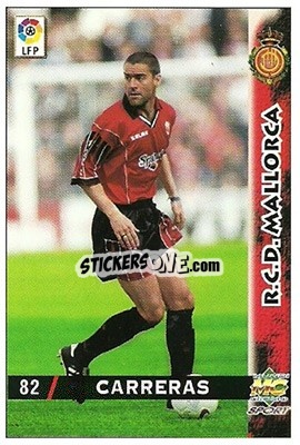Sticker Carreras - Las Fichas De La Liga 1998-1999 n. 82 - Mundicromo