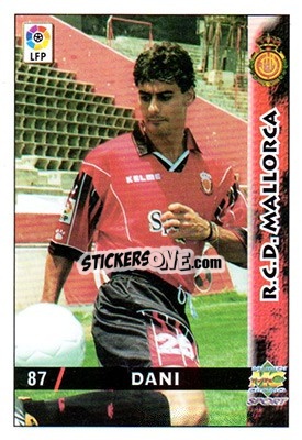 Sticker Dani - Las Fichas De La Liga 1998-1999 - Mundicromo