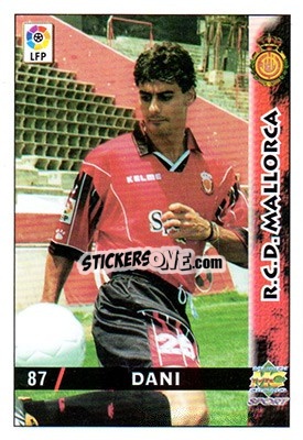 Sticker Dani - Las Fichas De La Liga 1998-1999 n. 87 - Mundicromo